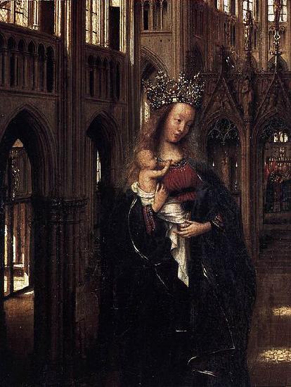 Madonna in the Church, Jan Van Eyck